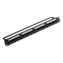 Vention Patch Panel KGCB0 24 Puertos Cat.6 Negro