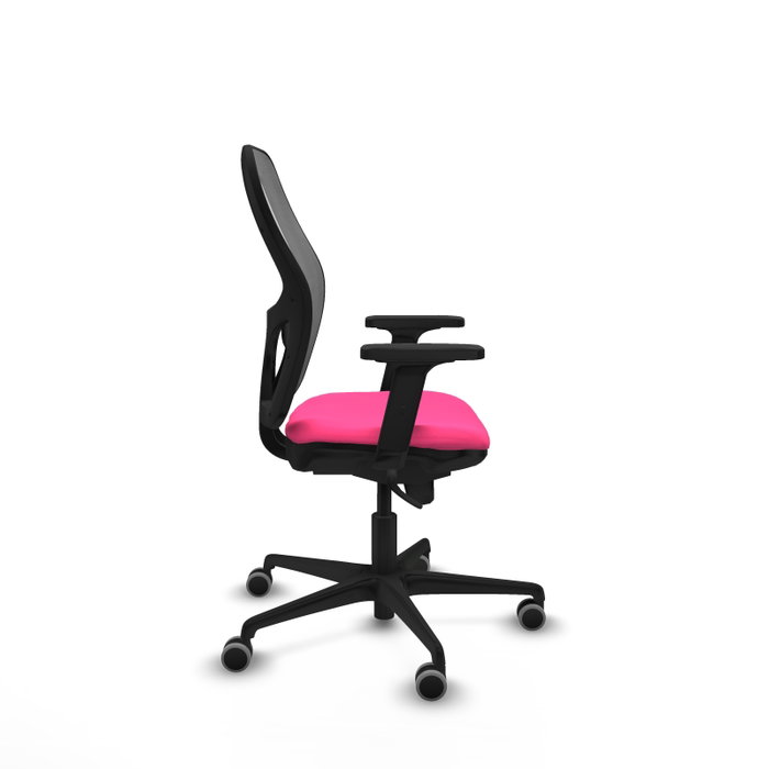 PIQUERAS Y CRESPO Silla de oficina Jorquera Rosa y Gris PIQUERAS Y CRESPO Silla de oficina Jorquera Rosa y Gris