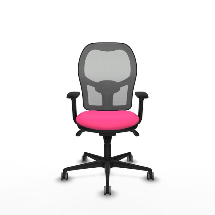 PIQUERAS Y CRESPO Silla de oficina Jorquera Rosa y Gris PIQUERAS Y CRESPO Silla de oficina Jorquera Rosa y Gris