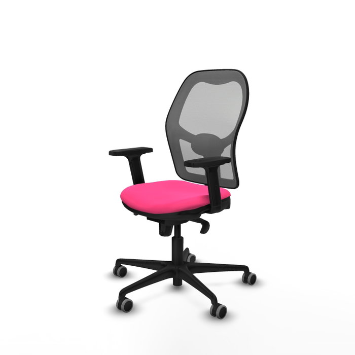 PIQUERAS Y CRESPO Silla de oficina Jorquera Rosa y Gris PIQUERAS Y CRESPO Silla de oficina Jorquera Rosa y Gris