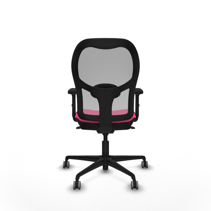 PIQUERAS Y CRESPO Silla de oficina Jorquera Rosa y Gris PIQUERAS Y CRESPO Silla de oficina Jorquera Rosa y Gris