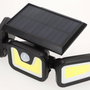 AKTIVE Aplique LED Solar con Sensor