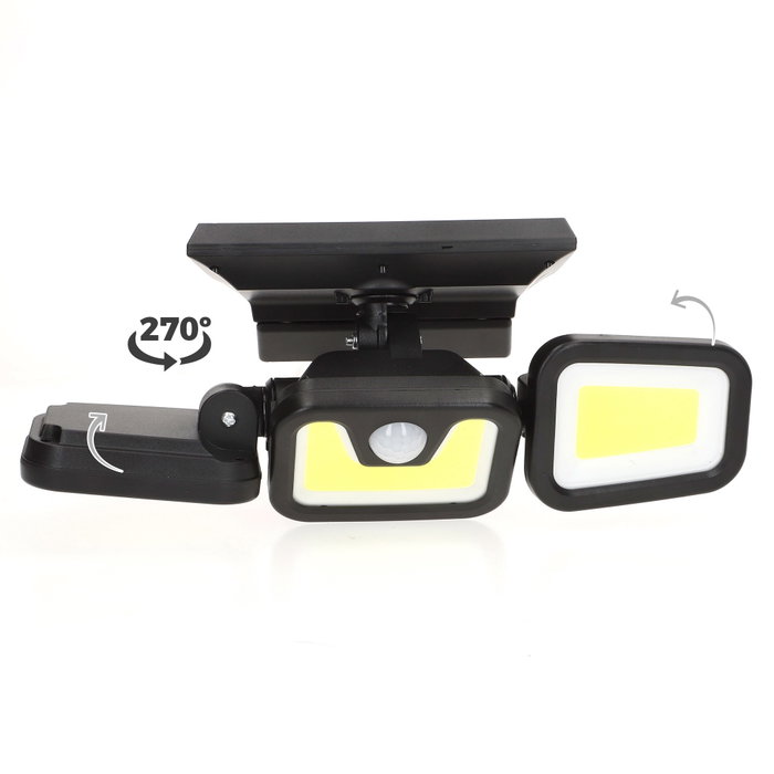 AKTIVE Aplique LED Solar con Sensor
