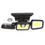 AKTIVE Aplique LED Solar con Sensor