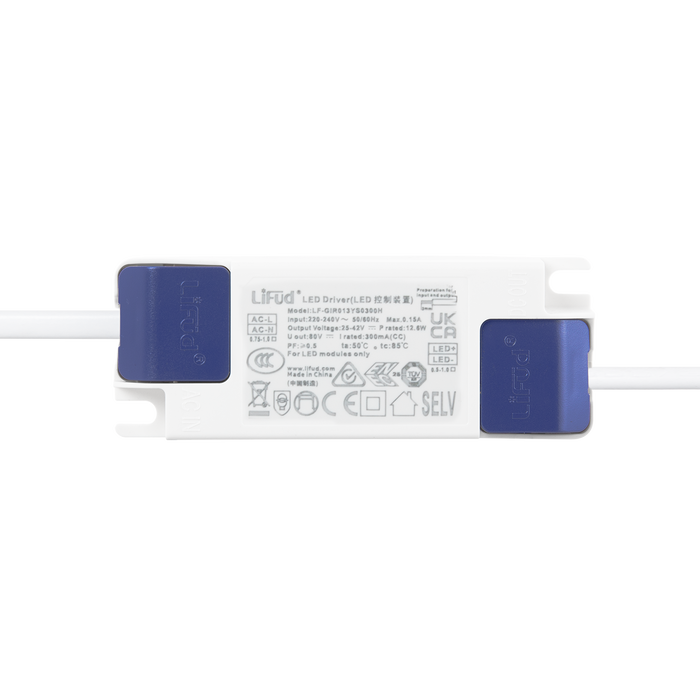 Downlight LED 12W 2700K con Driver Lifud Flicker Free
