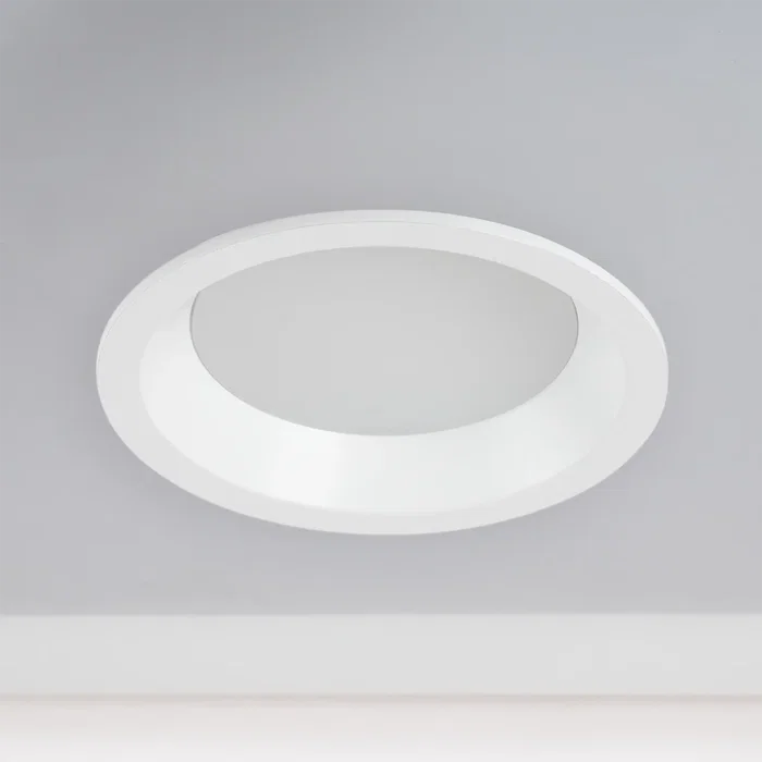 Lumileds Downlight LED 12W 140Lm/W HO-DL01-LI-12W-WW Blanco Cálido 2700K Flicker Free Driver LIFUD