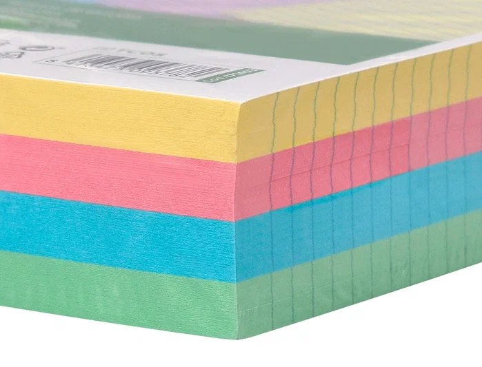 Liderpapel Tarjetas de Estudio Flashcards Rayadas Colores Pastel 170g