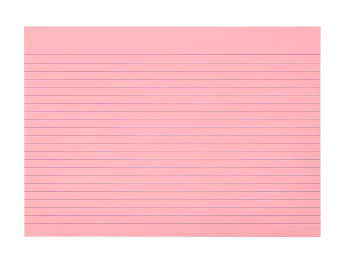 Liderpapel Tarjetas de Estudio Flashcards Rayadas Colores Pastel 170g