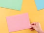Liderpapel Tarjetas de Estudio Flashcards Rayadas Colores Pastel 170g