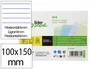 Liderpapel Tarjetas de Estudio Flashcards Rayadas Colores Pastel 170g