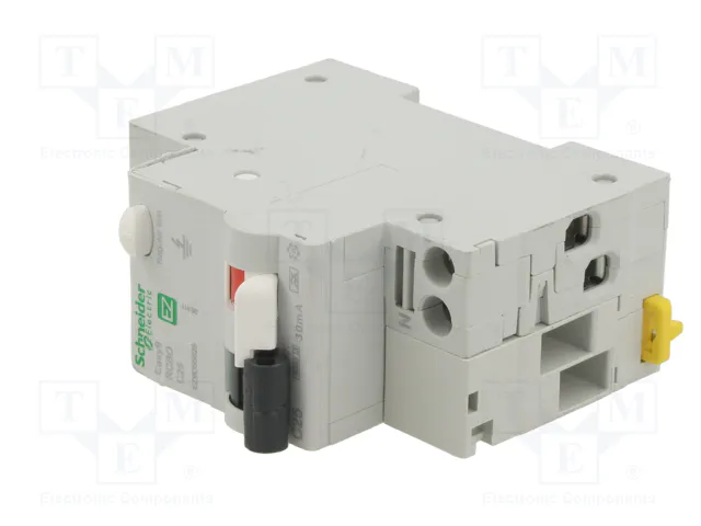 SCHNEIDER ELECTRIC Easy9 EZ RCBO 25A 30mA 1+N SCHNEIDER ELECTRIC Easy9 EZ RCBO 25A 30mA 1+N