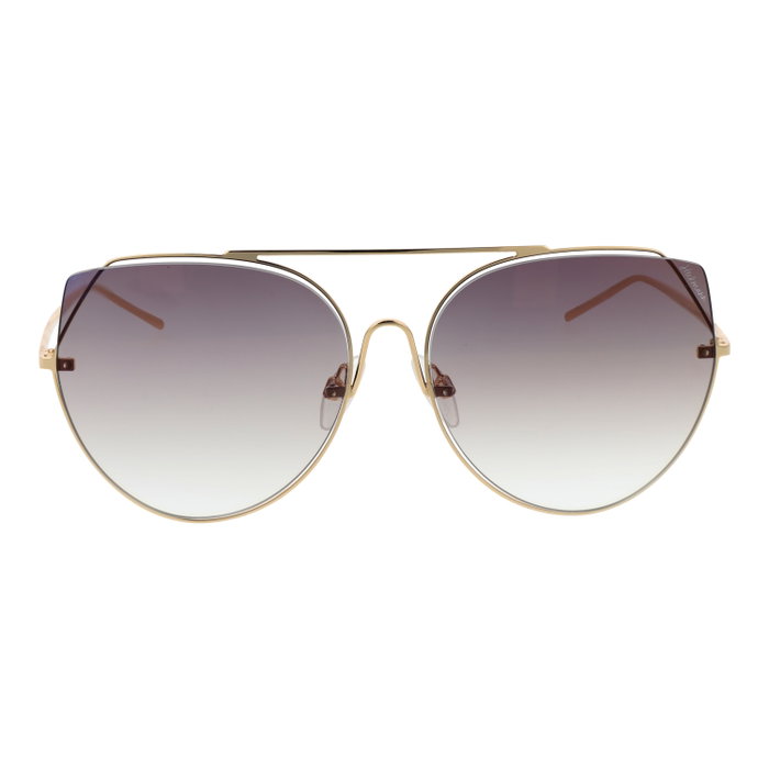 Ana Hickmann HI3068-5804B Gafas de Sol Mujer Dorado/Gris