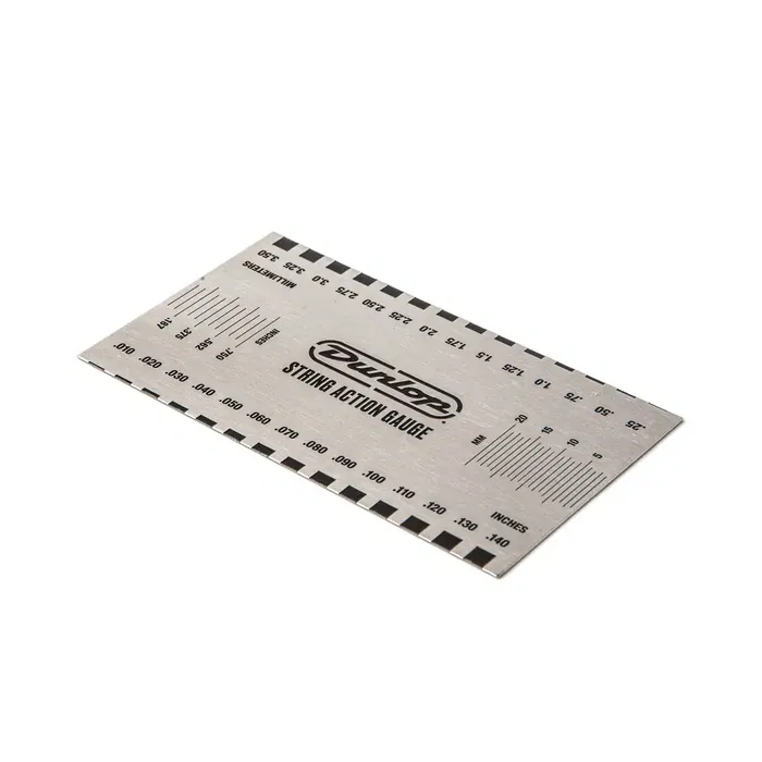 Dunlop Regla De Medicón / Pulgadas & Mm Para Ajuste De Instrumentos Musicales Dunlop Regla De Medicón / Pulgadas & Mm Para Ajuste De Instrumentos Musicales