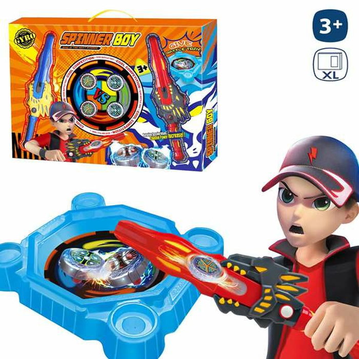 Juinsa Estadio Spinner Boy 33 cm con 4 peonzas