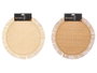KINVARA Salvamanteles Redondo Flecos Beige y Marrón (Pack de 24) Manera de Surtir 2 Colores