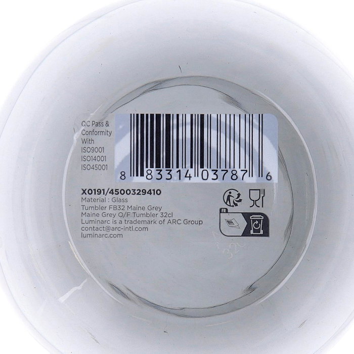 Luminarc Vaso Alto de Vidrio 36 CL