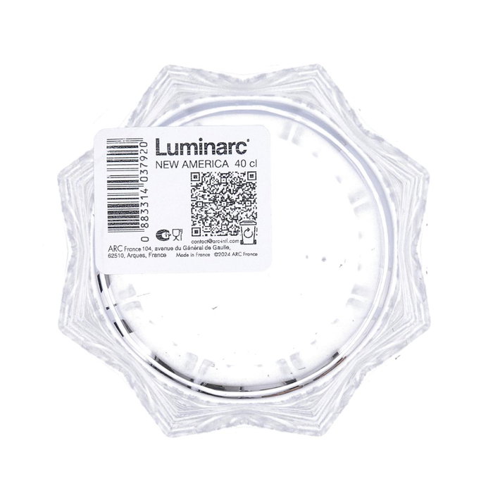 Luminarc Vaso Alto de Vidrio 36 CL