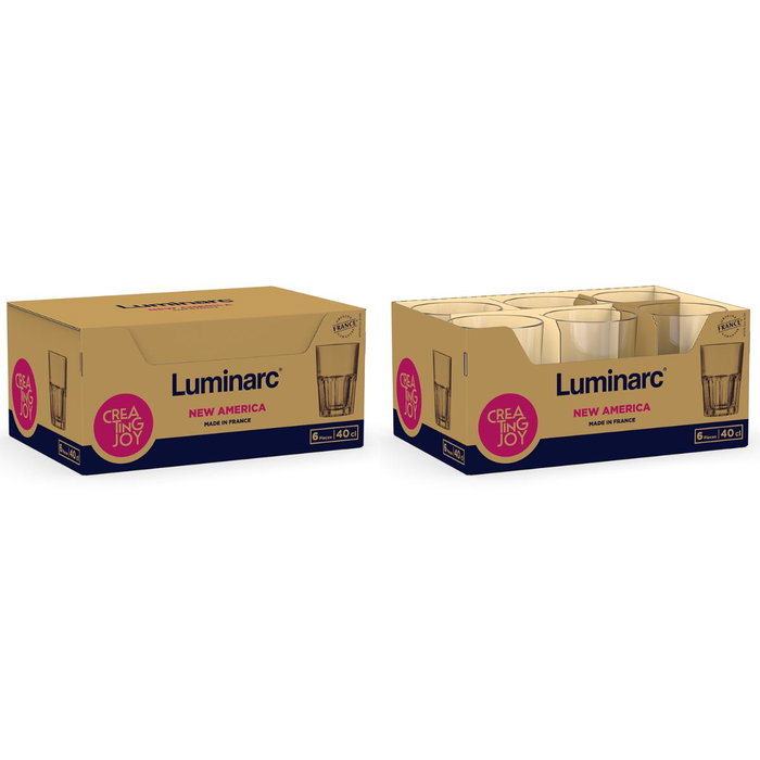 Luminarc Vaso Alto de Vidrio 36 CL
