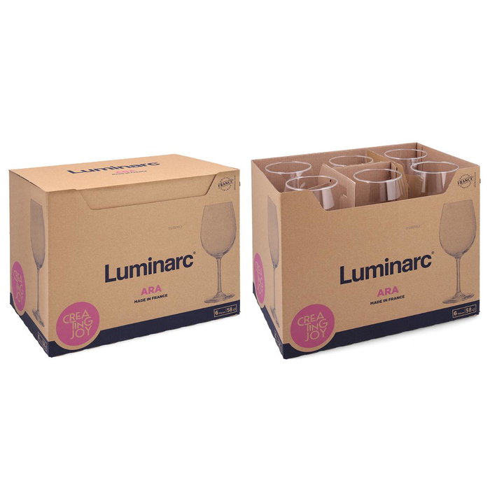 Luminarc Vaso Alto de Vidrio 36 CL
