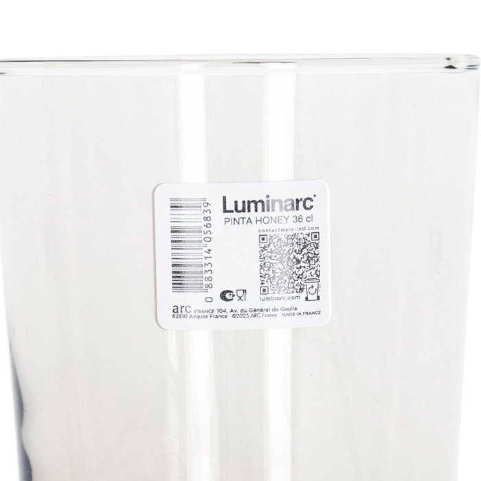 Luminarc Vaso Alto de Vidrio 36 CL