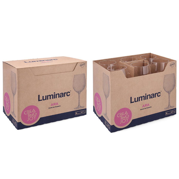 Luminarc Vaso Alto de Vidrio 36 CL
