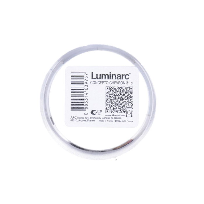 Luminarc Vaso Alto de Vidrio 36 CL