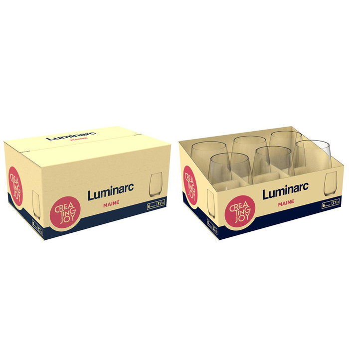 Luminarc Vaso Alto de Vidrio 36 CL