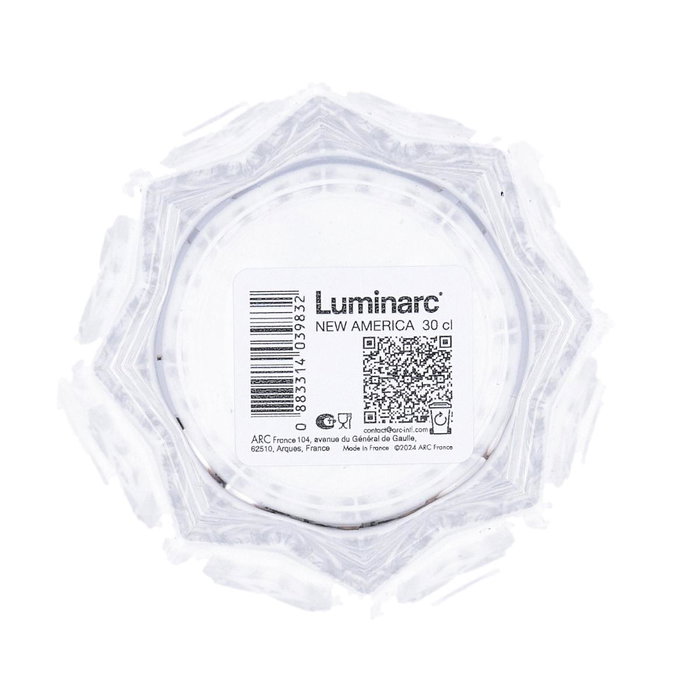 Luminarc Vaso Alto de Vidrio 36 CL