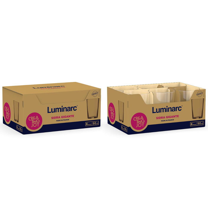 Luminarc Vaso Alto de Vidrio 36 CL