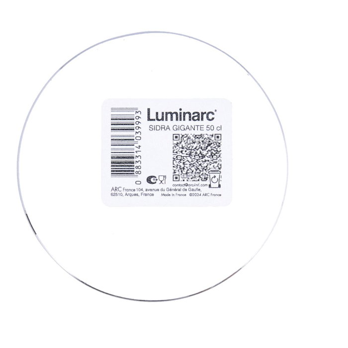 Luminarc Vaso Alto de Vidrio 36 CL