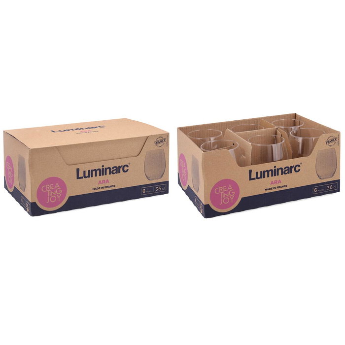 Luminarc Vaso Alto de Vidrio 36 CL