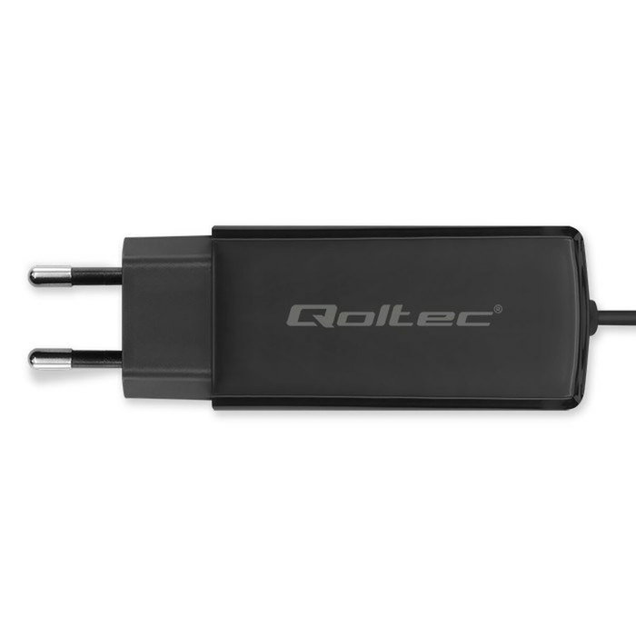 Qoltec 65W GaN Super Fast USB 3.1 para Laptop, Smartphone y Tablet