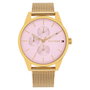 Tommy Hilfiger Reloj 1782769 Dorado con Esfera Rosa