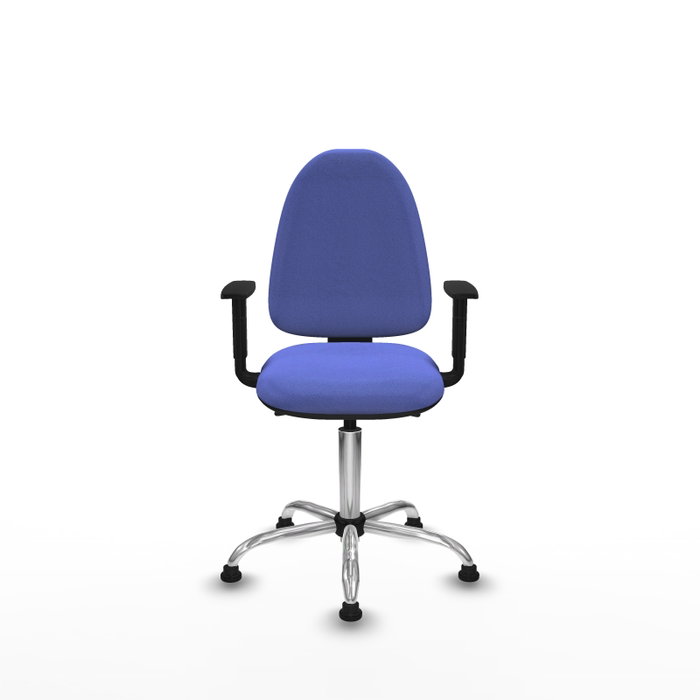 PIQUERAS Y CRESPO Silla de oficina Aýna Azul claro con mecanismo Asincro