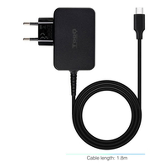 Tooq Cargador de Portátil GaN TQLC-USBCGAN45PD USB Tipo-C 45W Negro Tooq Cargador de Portátil GaN TQLC-USBCGAN45PD USB Tipo-C 45W Negro