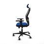 PIQUERAS Y CRESPO Silla de oficina Jorquera Sincro/Traslack Azul y Gris