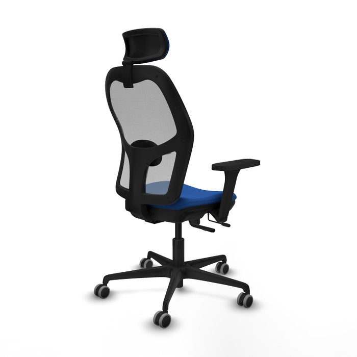 PIQUERAS Y CRESPO Silla de oficina Jorquera Sincro/Traslack Azul y Gris