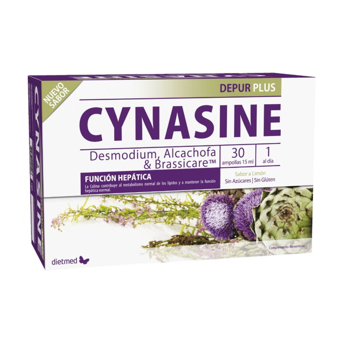 Dietmed Cynasine Depur Plus Función Hepática 30 Ampollas Dietmed Cynasine Depur Plus Función Hepática 30 Ampollas