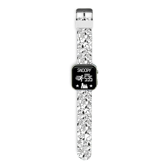 KIDS LICENSING Reloj LED multifunción Snoopy Peanuts KIDS LICENSING Reloj LED multifunción Snoopy Peanuts