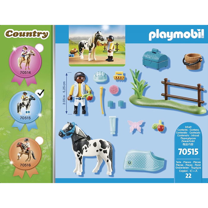 Playmobil Pony Lewitzer Coleccionable