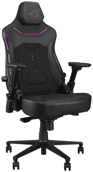 Asus ROG Courser Silla Gaming Negra con Iluminación Aura RGB y Reposabrazos 4D Asus ROG Courser Silla Gaming Negra con Iluminación Aura RGB y Reposabrazos 4D