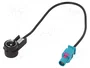 PER.PIC. Cable de conexión coaxial Fakra hembra a ISO enchufe angular