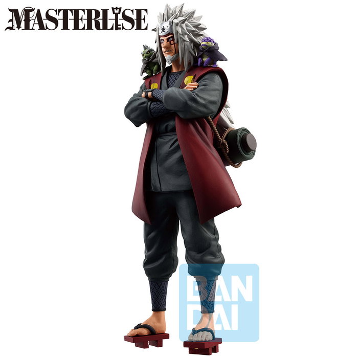 Banpresto Figura Ichibansho Masterlise Jiraiya A Bridge Between the Lament of Samsara and Peace, Naruto Shippuden, 27cm