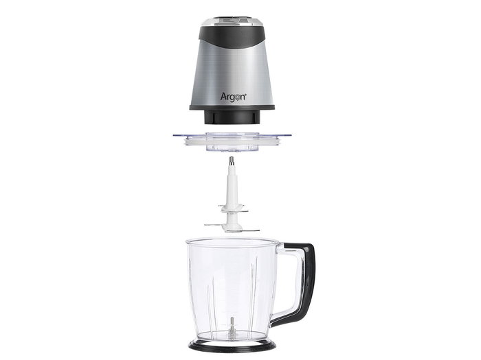 Argon Picador Automático Acero 1.5L 400W 20.5x17x29cm Negro (Set de 6)