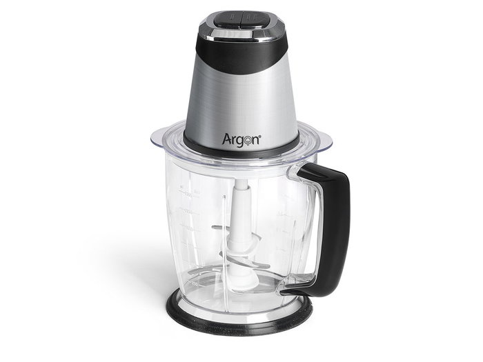 Argon Picador Automático Acero 1.5L 400W 20.5x17x29cm Negro (Set de 6)
