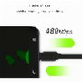 Green Cell KABGC03 Cable USB-C a USB 3.0 0,25m Negro