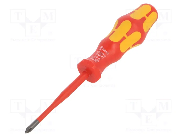 WERA Destornillador Slim Aislado Phillips PH1 WERA Destornillador Slim Aislado Phillips PH1