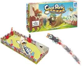 Megableu MEG3760046781550 Juego de mesa Chat'Panic - Mueve a tu gato hacia adelante, evita al perro Moloss' - Idioma francés