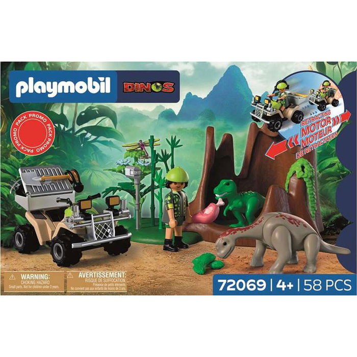 Playmobil Escondite De Dinosaurio 72069