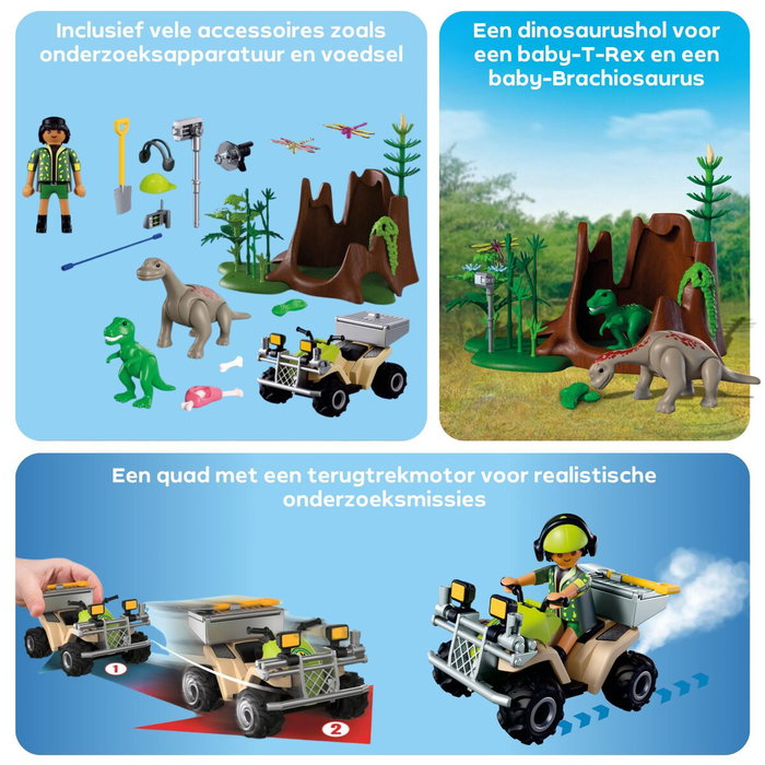 Playmobil Escondite De Dinosaurio 72069